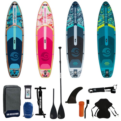 Sun reflections sup board - sun,
