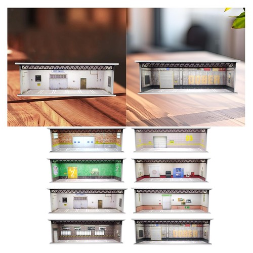 Modellauto vitrine als garagen - vitrine,
