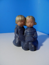 Schönes Figurenpaar * Original Singer Engel * von Jullar * Höhe ca. 13cm *