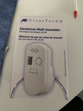 VisorTech Gaswarner: Steckdosen-Multi-Gasmelder für Erdgas und Autogas, 85 dB