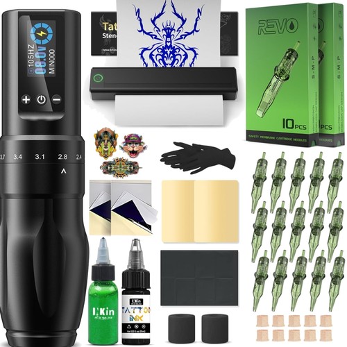 Tattoo maschine set kabellos - tattoo,