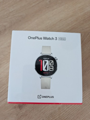 Oneplus watch 43mm weiß neu - watch,