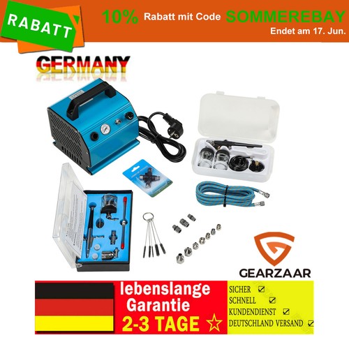 Airbrush kompressor komplett - airbrush,