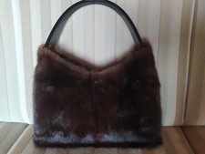 Echt Nerz Tasche Damen