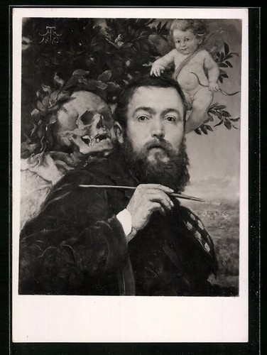 Künstler hans thoma - künstler-ak,
