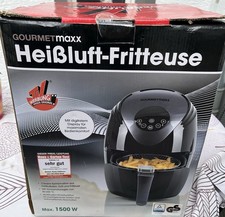 GOURMETmaxx Heissluftfritteuse 1500watt *unbenutzt*