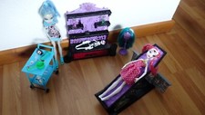 Monster High - Labor: Abbey Bominable + Schrank + viel Zubehör! TOP!