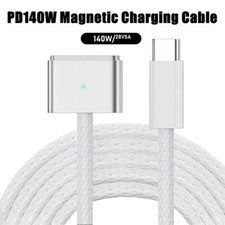 140W 14 Zoll Ladekabel für Apple MacBook Pro & Air, USB-C auf MagSafe 3 - 2m