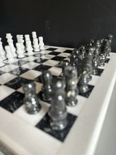 Schachbrett Alabaster