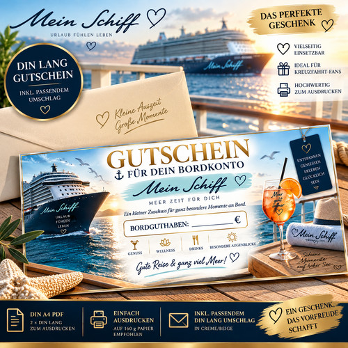 Mein schiff bordkonto - schiff,