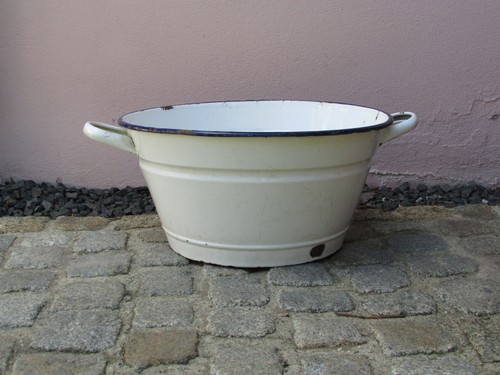 Alte rund emailwanne emaille - alte,