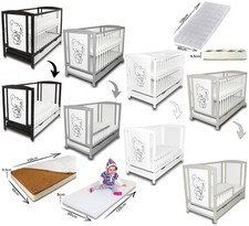 Babybett Gitterbett 2in1