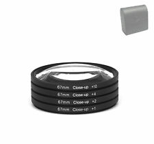 67mm Close-Up Filter Set +1+2