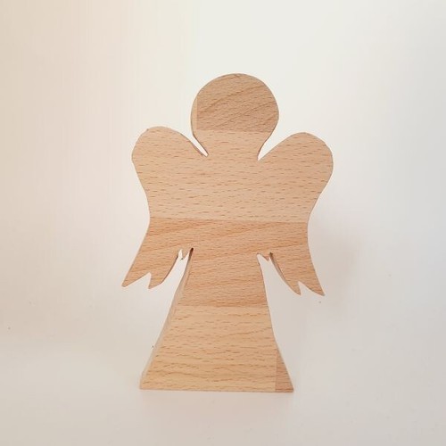 Engel mit flügel - flügel, holz