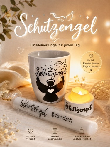 Schutzengel utensilien tasse - schutzengel,