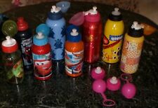 Trinkflasche Spiderman Cars Dino Monster Schmetterlinge Planes Kunststoff Metall