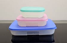 Tupperware Kühlschrank-System 3 Dosen m Deckel, 650, 300 & 140 ml