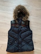 Warme Weste mit Muster Größe