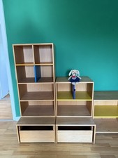 Unverwüstbares Regalsystem aus Buche massiv  von Kindermöbel De Breuyn aus Köln