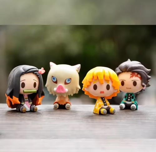 Demon slayer mini figuren 4er - mini,