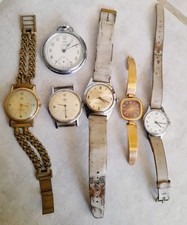 6 X Ruhla Uhr Armbanduhr DDR