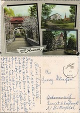 Ansichtskarte Anrath 3 Bild: Tor, Schloß, Haus 1964