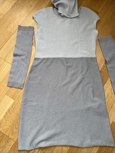 Leichtes kaschmirkleid mit - kaschmirkleid,