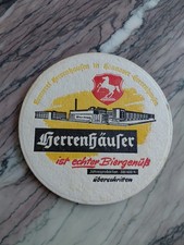 Alter Bierdeckel Brauerei Herrenhauser