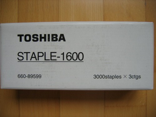 Heftklammern 660 89599 toshiba - heftklammern,