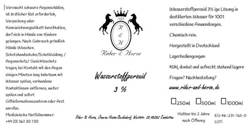 Wasserstoffperoxid lösung - wasserstoffperoxid,