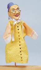 Handpuppe GROßMUTTER