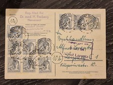 Schöner Beleg von Arnsdorf Kr. Bautzen Dr. med. H. Freiberg Nervenarzt 1948