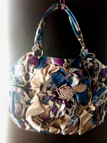 Y2k vintage blumen handtasche - y2k,
