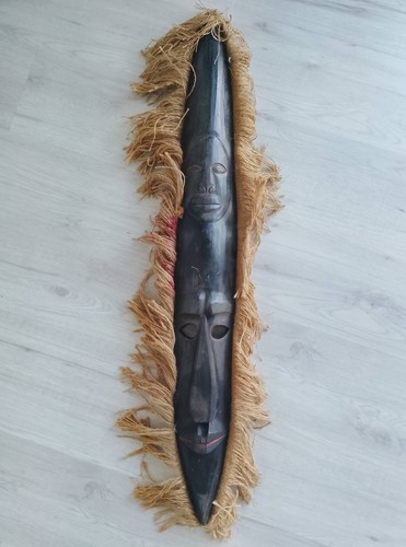 Maske afrika holz wanddeko - maske,
