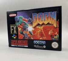 Doom SNES PAL CIB VG+ Nintendo