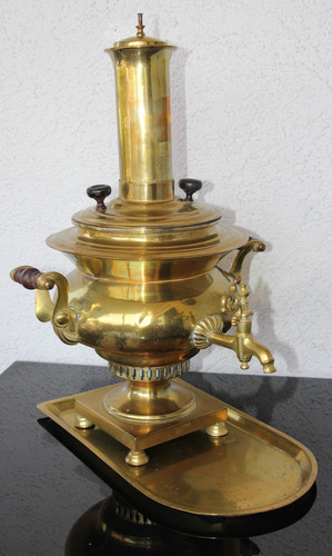 Antiker russischer samowar - russischer,
