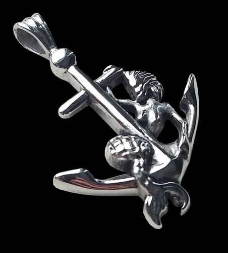 Edelstahl anhänger anker 316l - anhänger,