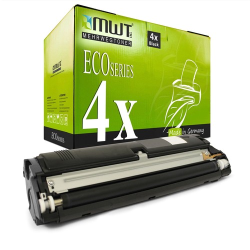 Eco toner schwarz ersetzt - 4x,