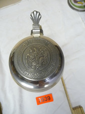 3539.     Alter Steingut Bierkrug  St. Georgenbräu Bier Bierkrug   1 L