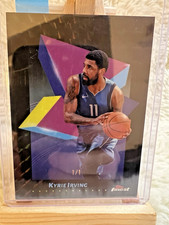 2024-2025 Topps Finest NBA #22 Kyrie Irving Black Refractor 1/1 Dallas Mavericks
