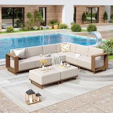 Poly Rattan Sitzgruppe 8