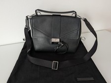 Hugo Boss Handtasche Damen schwarz, Leder,  wie neu