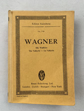 Noten . R. Wagner. Die