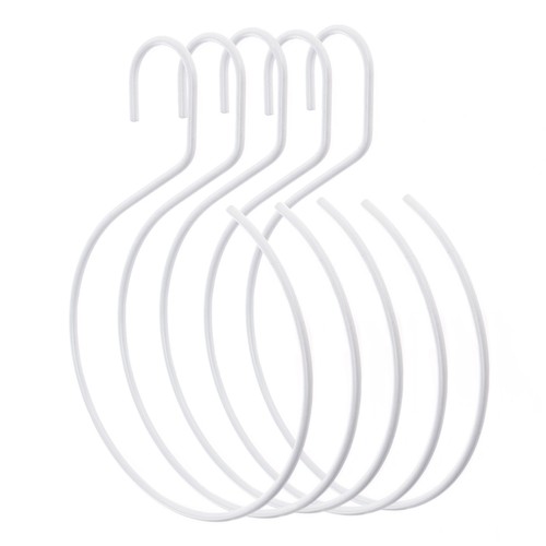 Utensilien ringbügel weiss - 5x,
