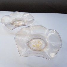 Murano Glas Dessertteller Paar