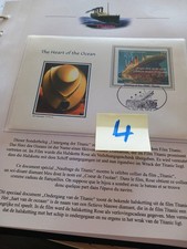 FDC Titanic 15,4,1912 Heart of the Ocean Guinea Ectorial siehe Fotos