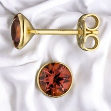 Ohrstecker rund 585 gold - ohrstecker,
