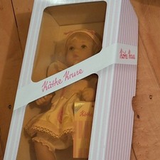 Käthe Kruse Planscherle Nelly blonde Sammlerpuppe neuwertig