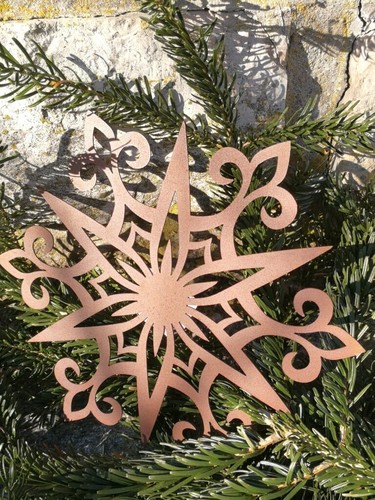 Edelrost christbaumschmuck - edelrost,