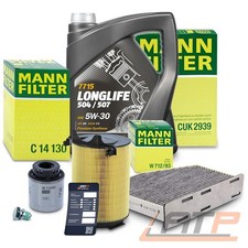 MANN INSPEKTIONSPAKET FÜR AUDI A3 SEAT SKODA SUPERB VW GOLF 5 6 PASSAT 1.4 TSI